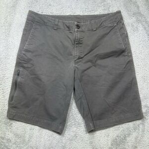 The North‎ Face Cargo Shorts Men's 36 Gray Hiking Outdoors Pockets 10" Inseam